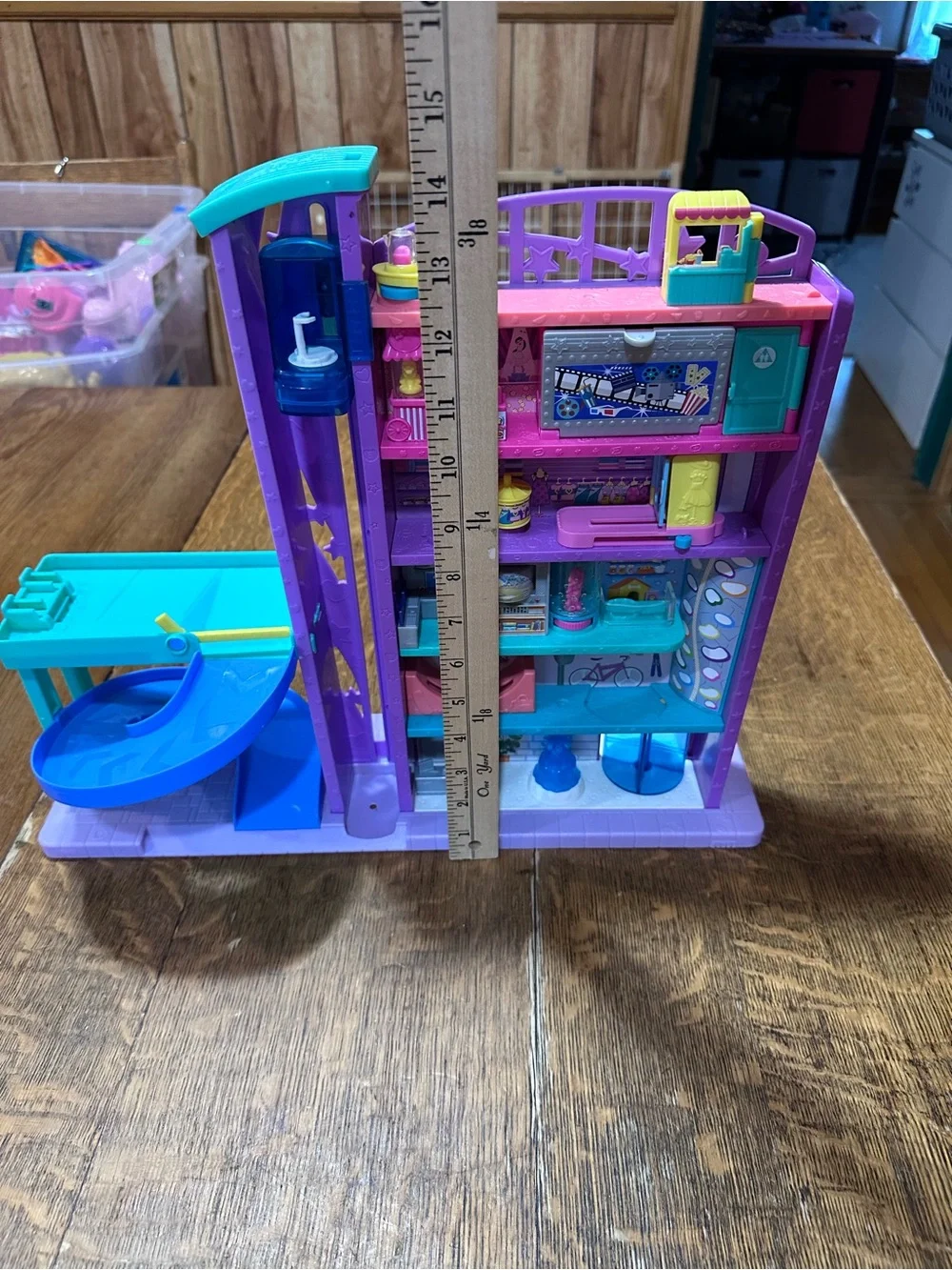 Polly Pocket Pollyville Mega Mall playset by Mattel